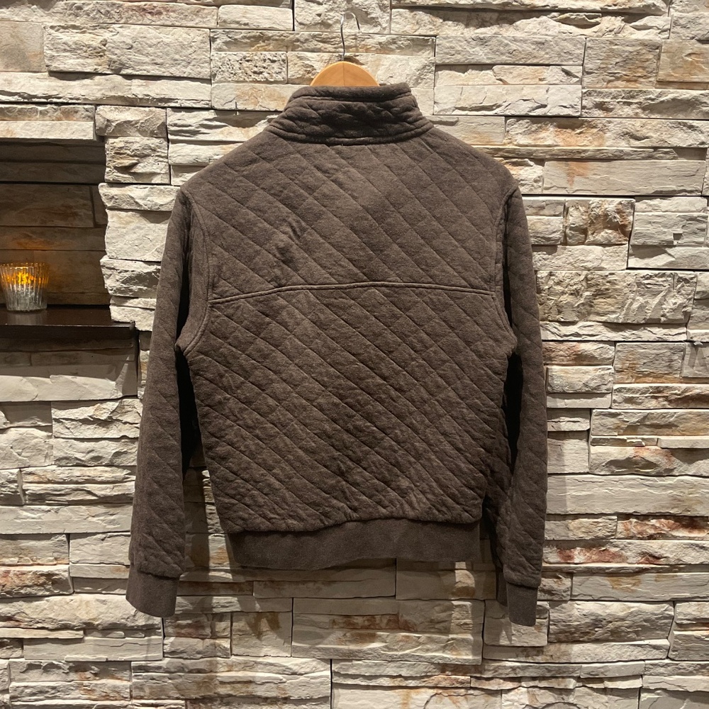 Patagonia Men’s Organic Cotton Quilt Snap- T Pullover , Color Brown, Size XXS - Picture 3 of 7